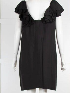 See By Chloe Ruffle Sleeve Dress - Size 8